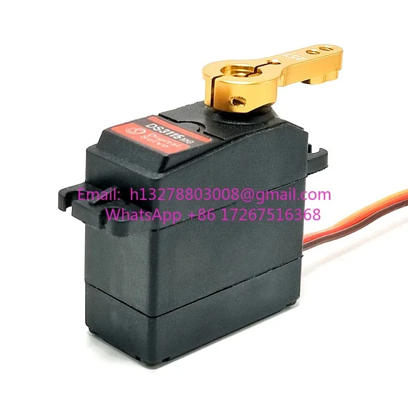 Servo DS3115 15kg Metal Gear Digital Large Torque Micro Waterproof Manipulator PTZ Servo
Servo DS3115 15kg Metal Gear Digital Large Torque Micro Waterproof Manipulator PTZ Servo