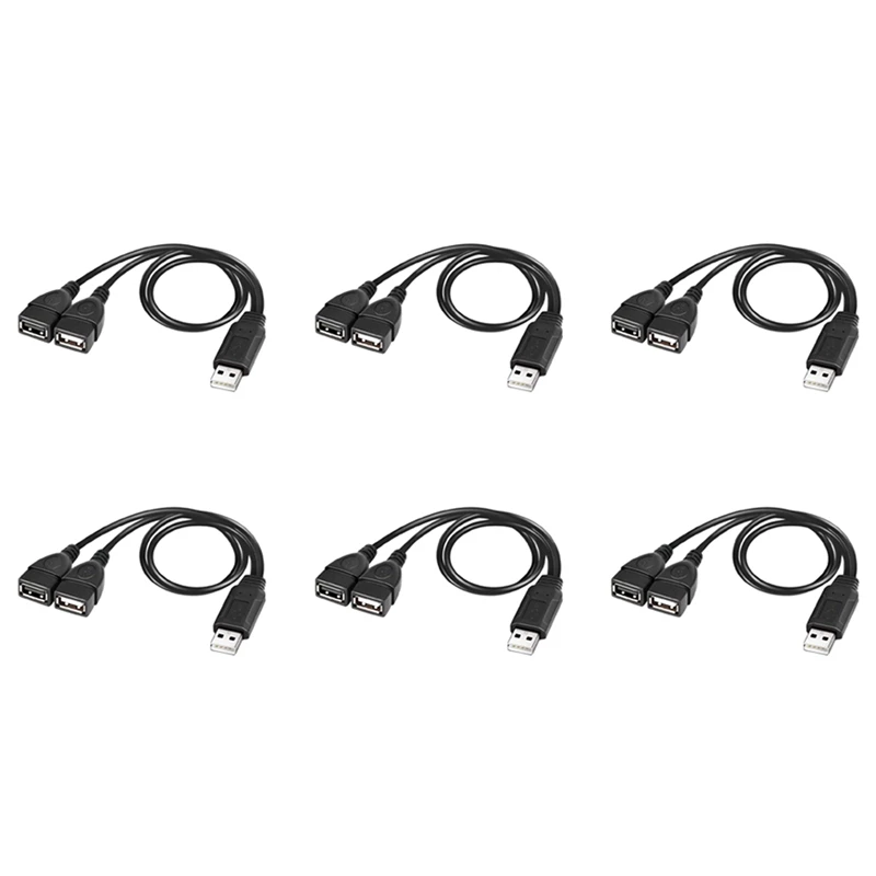 T82C Hot Sale-6X USB Splitter Cable, USB 2.0 A Male To Dual USB Female Jack Y Splitter Charger Cable
T82C Hot Sale-6X USB Splitter Cable, USB 2.0 A Male To Dual USB Female Jack Y Splitter Charger Cable
