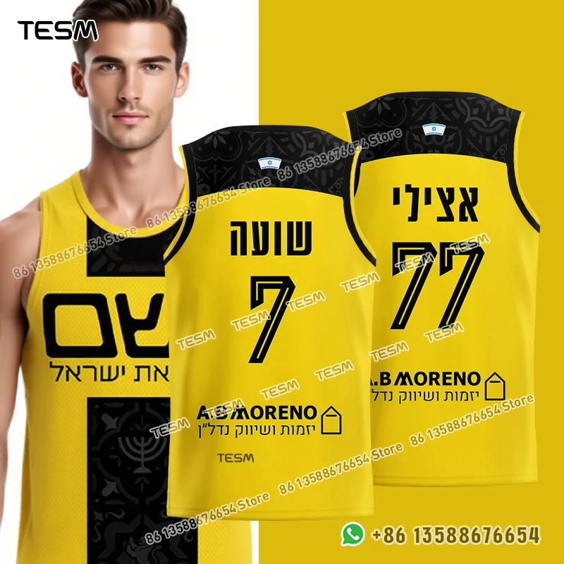 TESM 25-26 мужской спортивный жилет для взрослых и детей, уличная футболка без рукавов для родителей и детей, топ для бега, жилет с принтом высокой четкости
TESM 25-26 мужской спортивный жилет для взрослых и детей, уличная футболка без рукавов для родителей и детей, топ для бега, жилет с принтом высокой четкости