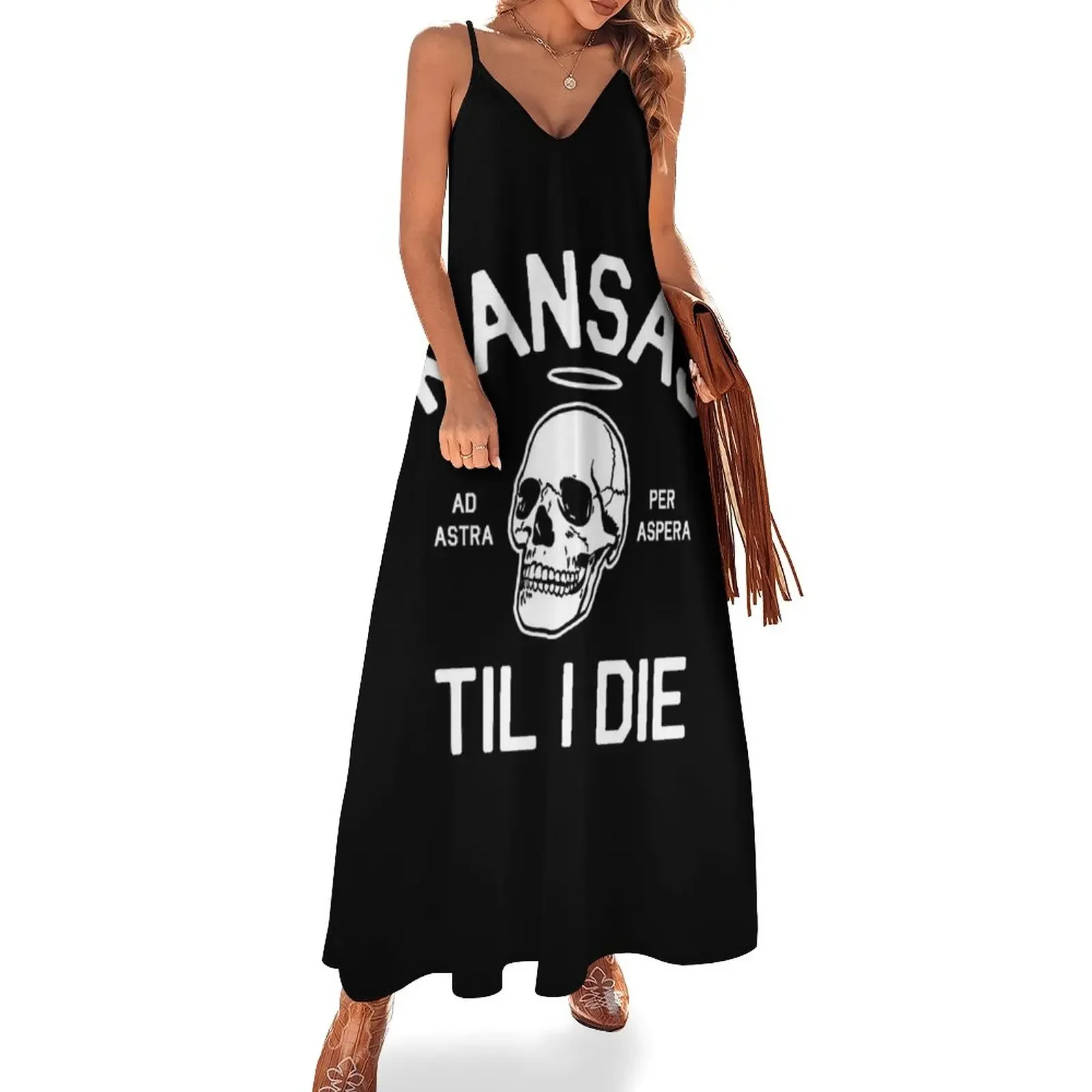 Kansas Til I Die Sleeveless Dress Women's summer skirt prom dress purple dress Elegant gowns
Kansas Til I Die Sleeveless Dress Women's summer skirt prom dress purple dress Elegant gowns