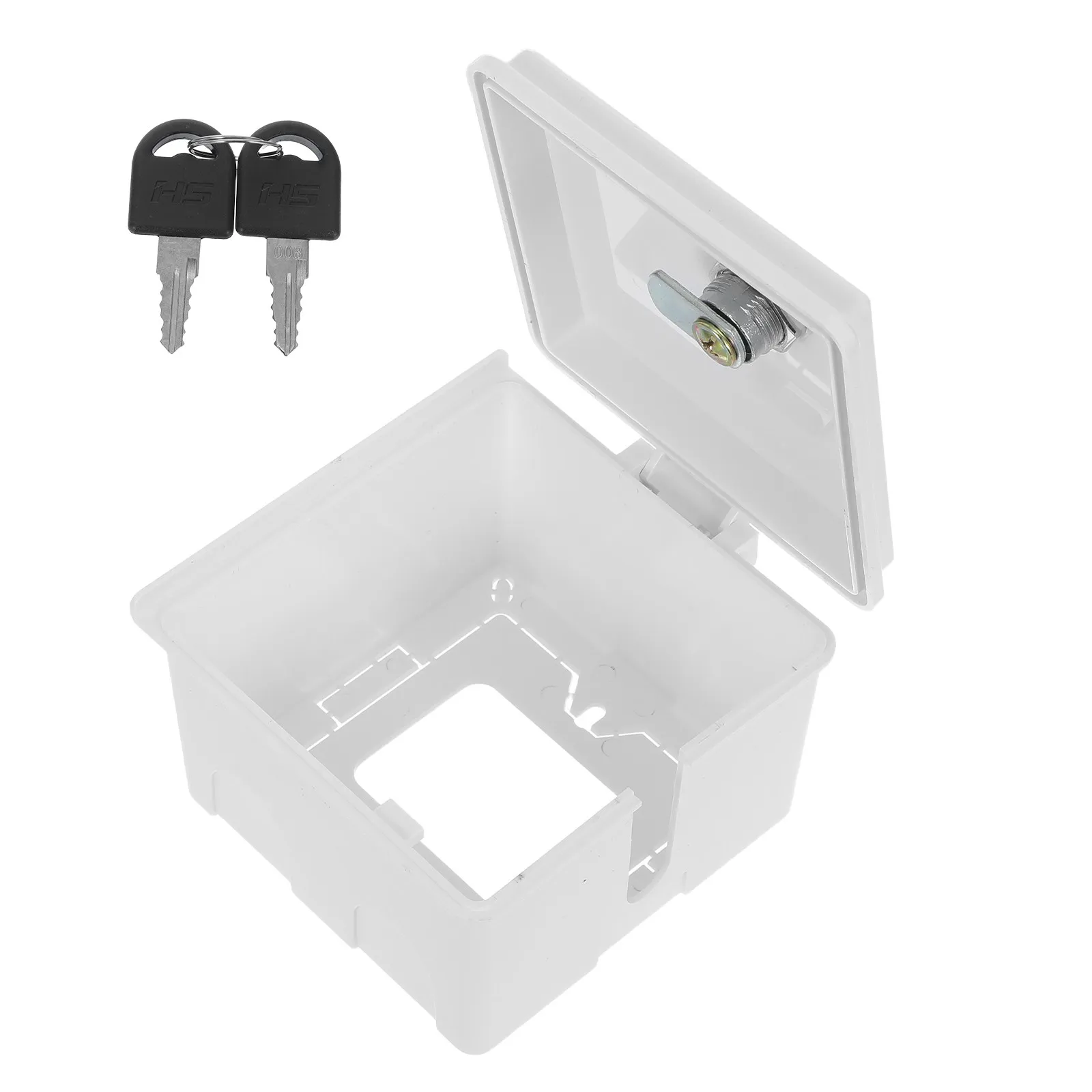 Outdoor Waterproof Electrical Outlet Key Weatherproof Protective Socket Cover Anti-Theft Receptacle Protector Patio
Outdoor Waterproof Electrical Outlet Key Weatherproof Protective Socket Cover Anti-Theft Receptacle Protector Patio