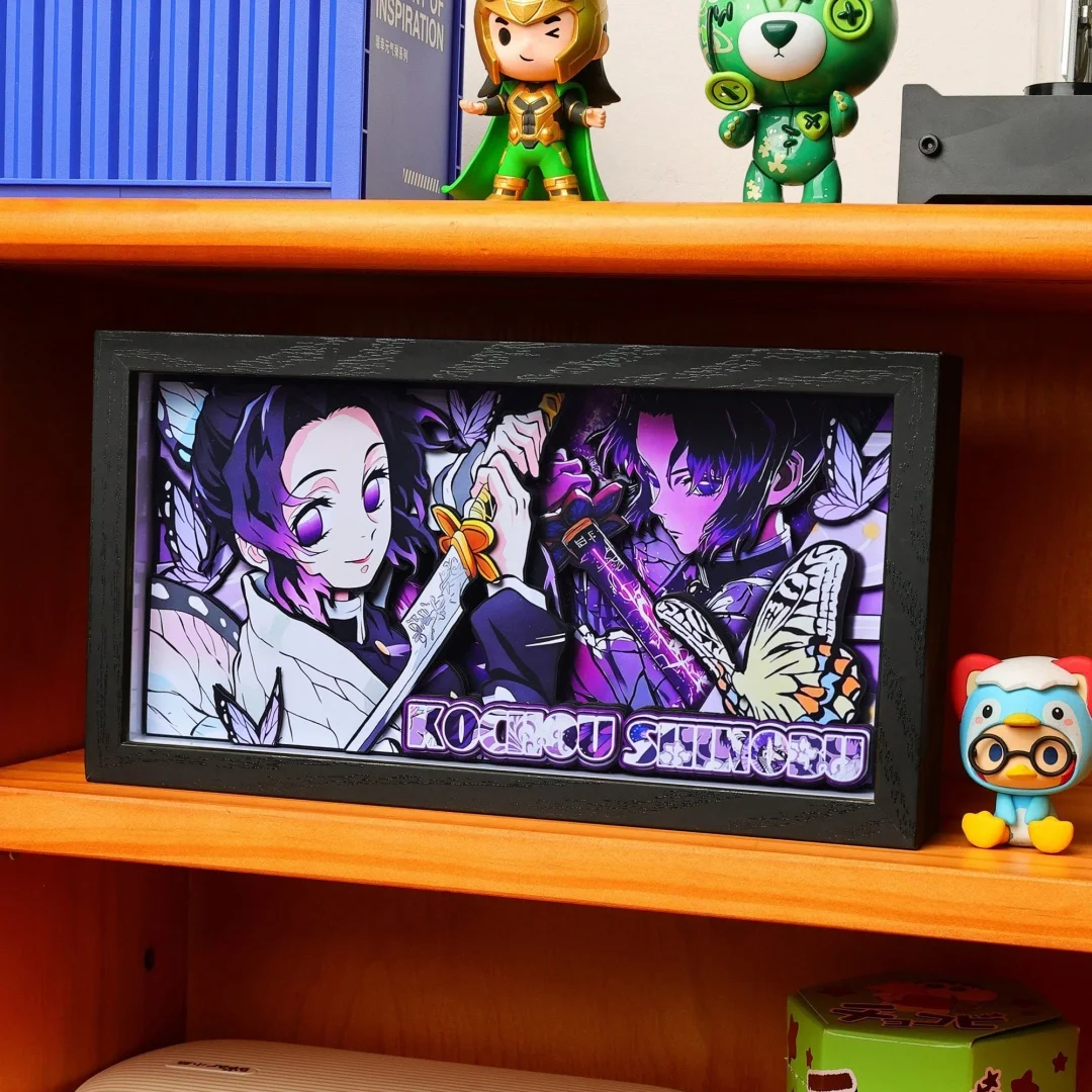 Demon Slayer 3D Paper Carving Draw Shinobu Kocho Tanjiro Nezuko Handmade Layered Paper Art Painting Wall Decor Anime Fans Gift
Demon Slayer 3D Paper Carving Draw Shinobu Kocho Tanjiro Nezuko Handmade Layered Paper Art Painting Wall Decor Anime Fans Gift