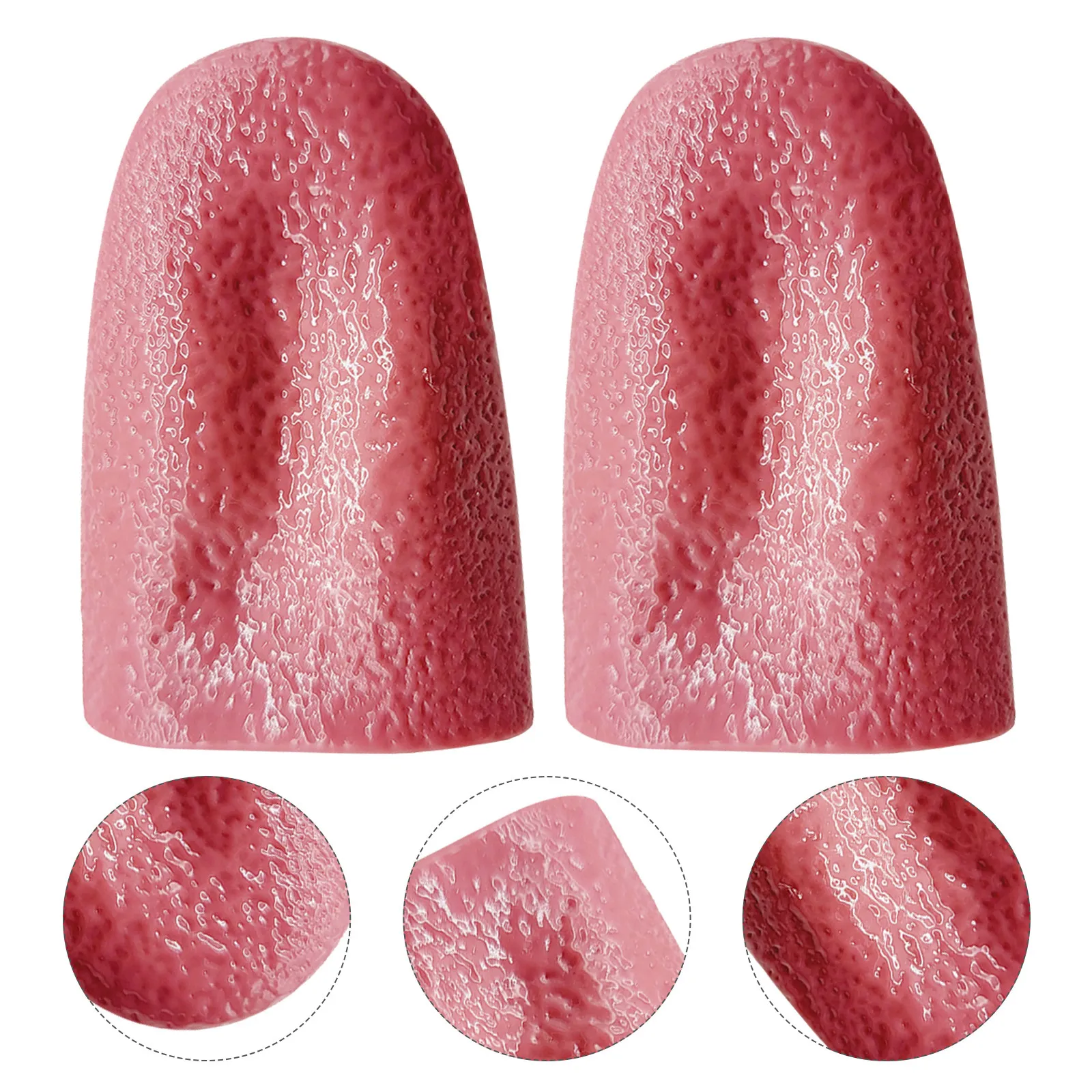2Pcs Fake Tongue Flexible Silicone Prank Props Realistic Halloween Trick Simulation Scary Photo Prop for Party
2Pcs Fake Tongue Flexible Silicone Prank Props Realistic Halloween Trick Simulation Scary Photo Prop for Party