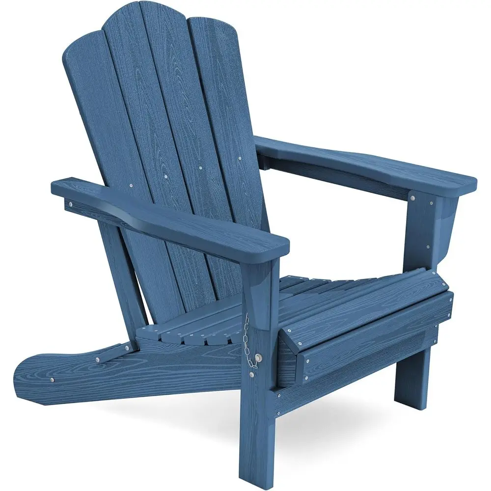 All-Weather HDPE Patio Chairs with Wooden Texture, Ideal for Poolside, Backyard, Deck, and Fire Pit, Navy Blue
All-Weather HDPE Patio Chairs with Wooden Texture, Ideal for Poolside, Backyard, Deck, and Fire Pit, Navy Blue