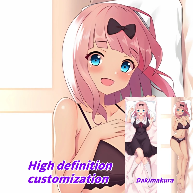 Dakimakura Anime Pillow Case Fujiwara Chika Double-sided Print Of Life-size Body Pillowcase Gifts
Dakimakura Anime Pillow Case Fujiwara Chika Double-sided Print Of Life-size Body Pillowcase Gifts