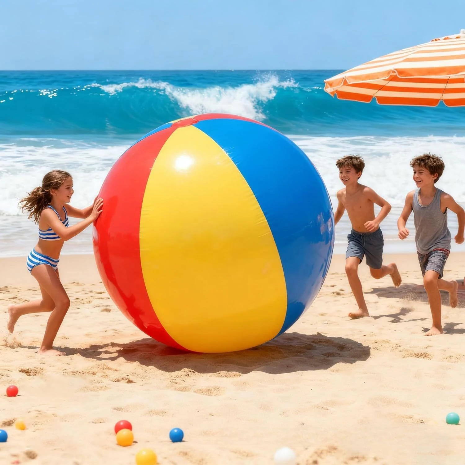 Inflatable Beach Big Football PVC Inflatable Color Big Ball Kindergarten Toy Colored Ball Outdoor Inflatable Toy
Inflatable Beach Big Football PVC Inflatable Color Big Ball Kindergarten Toy Colored Ball Outdoor Inflatable Toy