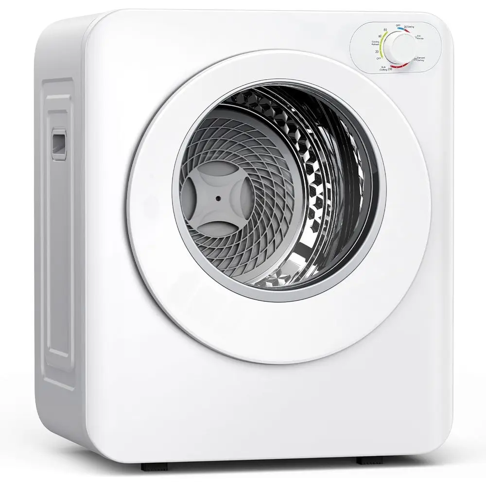 Portable Clothes Dryer, 1.5 Cu.t. Portable Dryer, 850W Drying hine with ront-Loading StainlSteel Drum, 5 unctions, Suitable or A
Portable Clothes Dryer, 1.5 Cu.t. Portable Dryer, 850W Drying hine with ront-Loading StainlSteel Drum, 5 unctions, Suitable or A