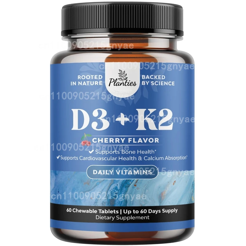 2-в-1 витамин K2 Mk7+d3 5000 Iu (Mg) Диетическая добавка, поддерживающая кость, зубы и мышцы, 60 таблеток
2-в-1 витамин K2 Mk7+d3 5000 Iu (Mg) Диетическая добавка, поддерживающая кость, зубы и мышцы, 60 таблеток