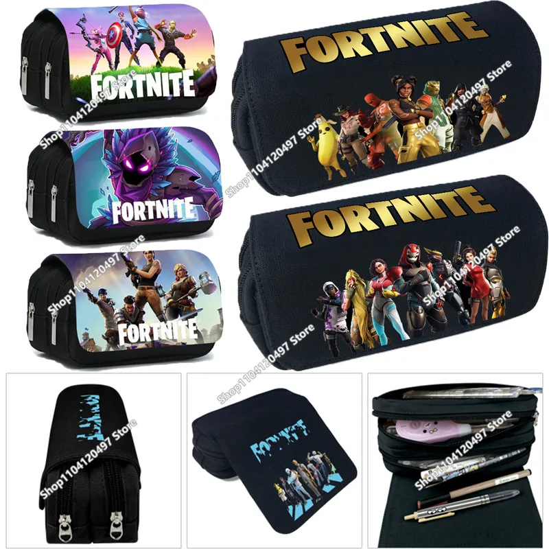 Victory Royale Student Boys Girls Fortnite Capacity Pencil Stationery Case Peely Llama Hero Children's Pen Box Kids Teen Bags
Victory Royale Student Boys Girls Fortnite Capacity Pencil Stationery Case Peely Llama Hero Children's Pen Box Kids Teen Bags