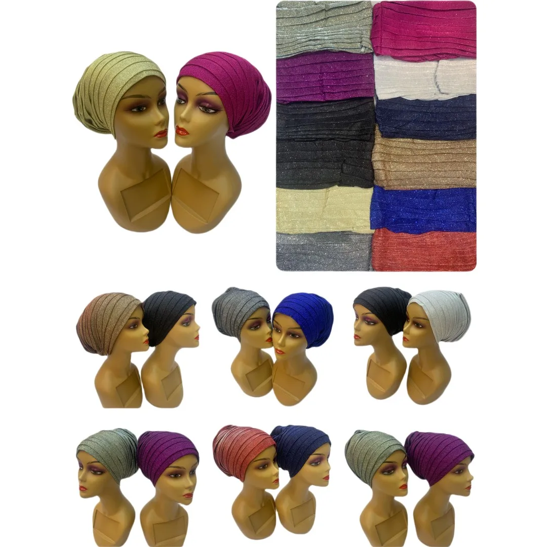 Muslim Folding Headdress Turban Cap Glitter Fabric Inner Hijabs Bonnet Arab Wrap Head Hijab Underscarf Caps Islamic 12pcs/pack
Muslim Folding Headdress Turban Cap Glitter Fabric Inner Hijabs Bonnet Arab Wrap Head Hijab Underscarf Caps Islamic 12pcs/pack