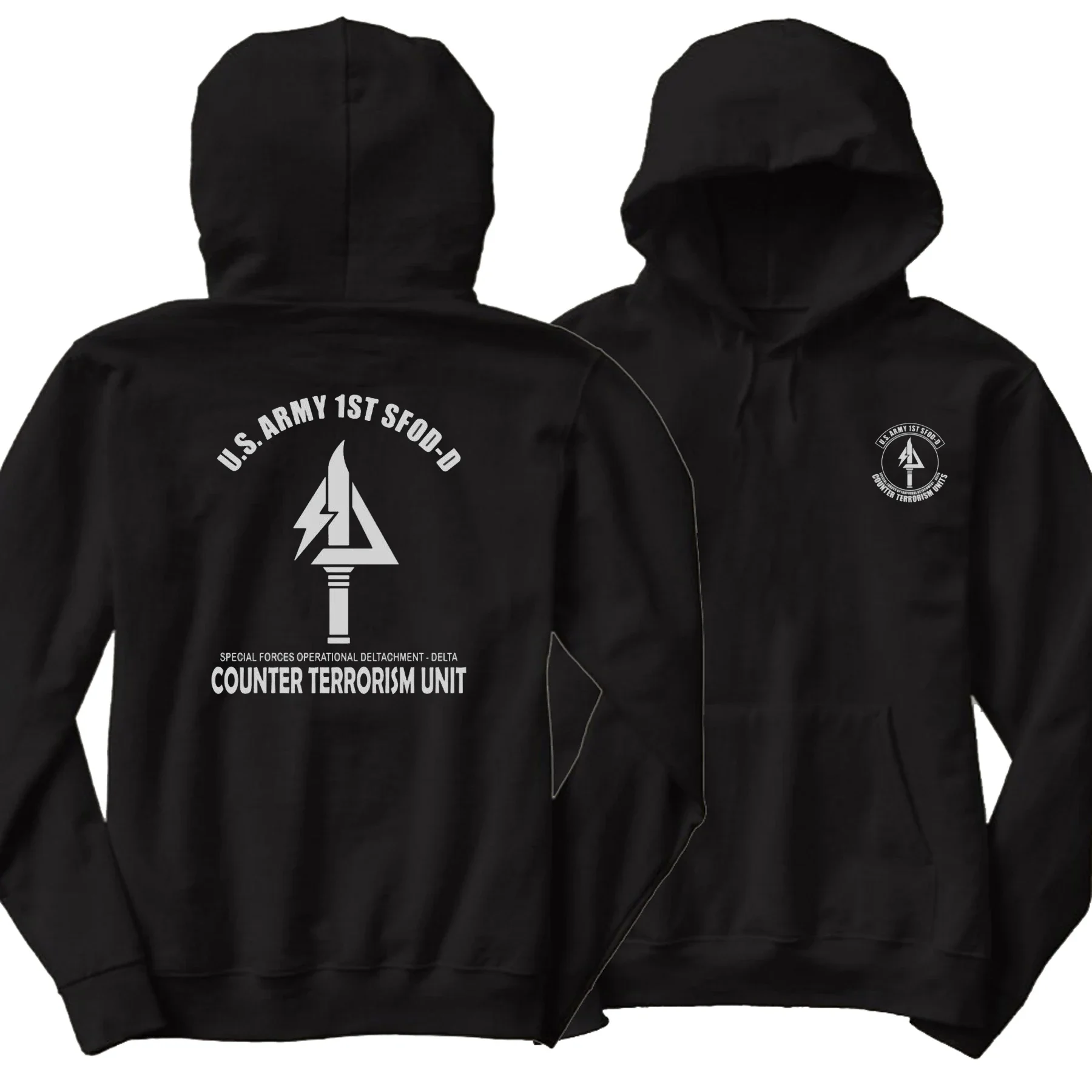 US Army Delta Force (1st SFOD-D) Counter Terrorism Unit Pullover Hoodie 100% Cotton Comfortable Military Casual Mens Sweatshirt
US Army Delta Force (1st SFOD-D) Counter Terrorism Unit Pullover Hoodie 100% Cotton Comfortable Military Casual Mens Sweatshirt