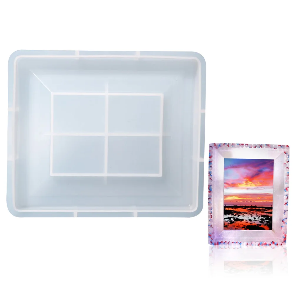 Silicone Picture Frame Mold Multifunctional Small Molds DIY Crafts Resin Jewelry Supplies Photo Display Creative Decorations
Silicone Picture Frame Mold Multifunctional Small Molds DIY Crafts Resin Jewelry Supplies Photo Display Creative Decorations