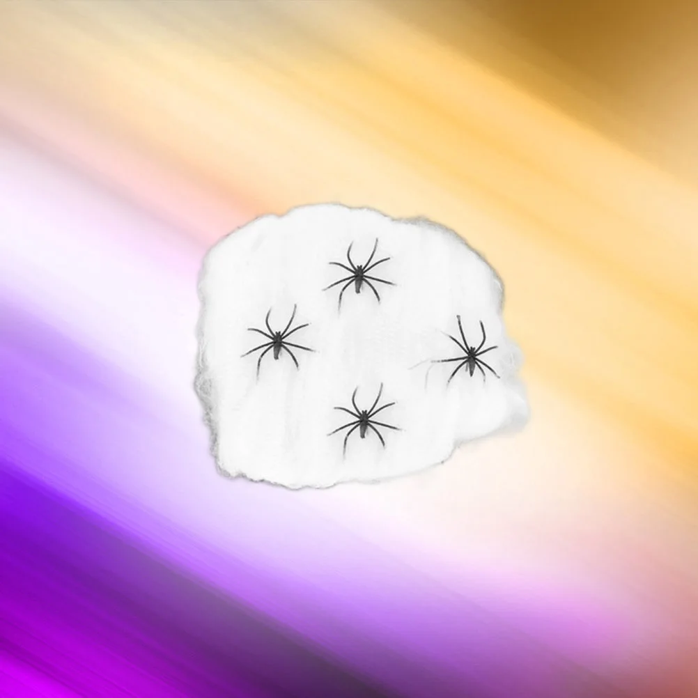 60 G Spider Cotton Mesh Decoration Halloween Decors Decorate Home Diy Spiderweb House Decorations Party Supplies
60 G Spider Cotton Mesh Decoration Halloween Decors Decorate Home Diy Spiderweb House Decorations Party Supplies