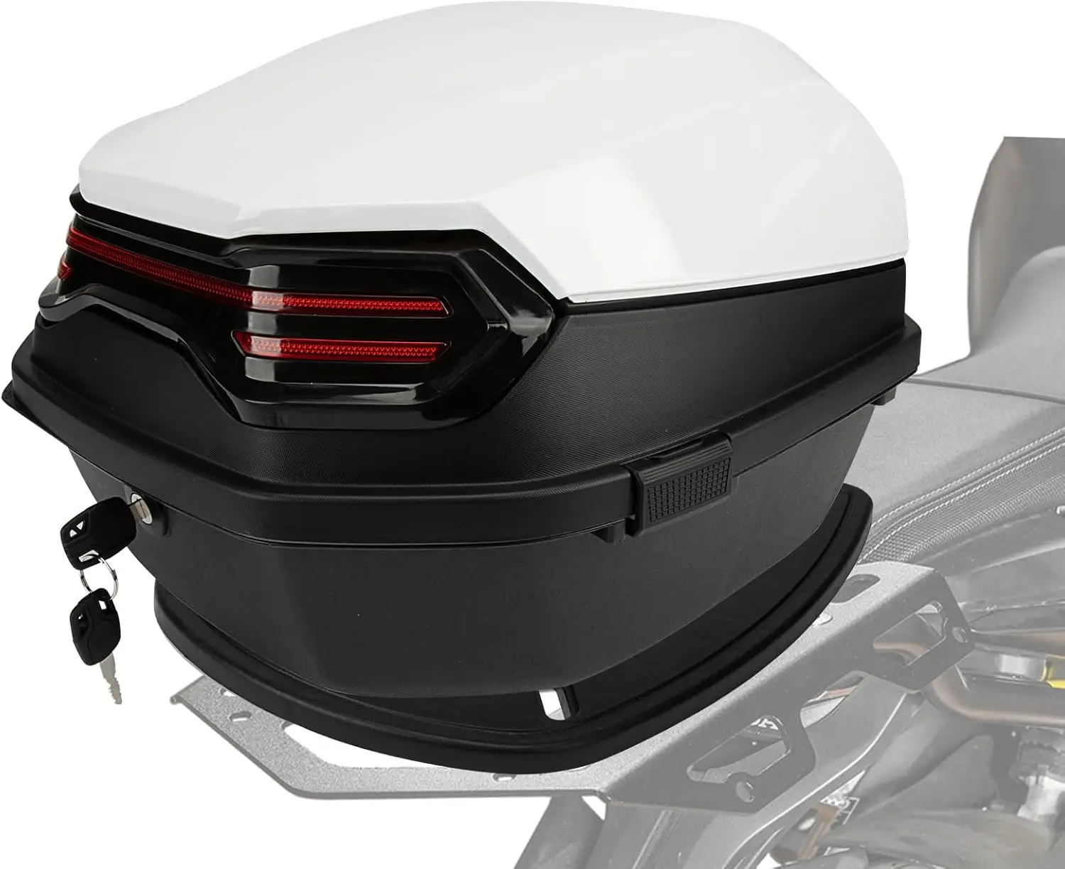 Universal Tail box with soft backrest Motorcycle Scooter Daily Top Box Luggage trunk lockable storage rack Universal Waterproof
Universal Tail box with soft backrest Motorcycle Scooter Daily Top Box Luggage trunk lockable storage rack Universal Waterproof