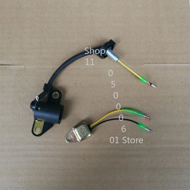 Применяется к деталям двигателя 168F 170f 188f 190f 2-6,5 кВт Датчик масла, проводник сигнализации
Применяется к деталям двигателя 168F 170f 188f 190f 2-6,5 кВт Датчик масла, проводник сигнализации
