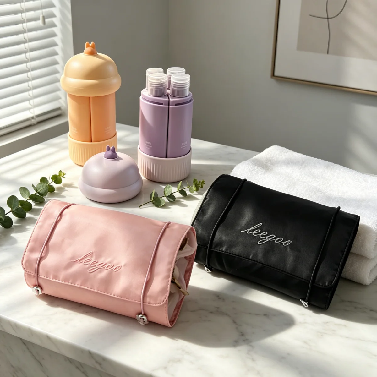 Large Capacity Detachable 4-in-1 Travel Refillable Bottles With Cosmetic Bag Set Portable Toiletry Organizer for Shampoo Lotion
Large Capacity Detachable 4-in-1 Travel Refillable Bottles With Cosmetic Bag Set Portable Toiletry Organizer for Shampoo Lotion