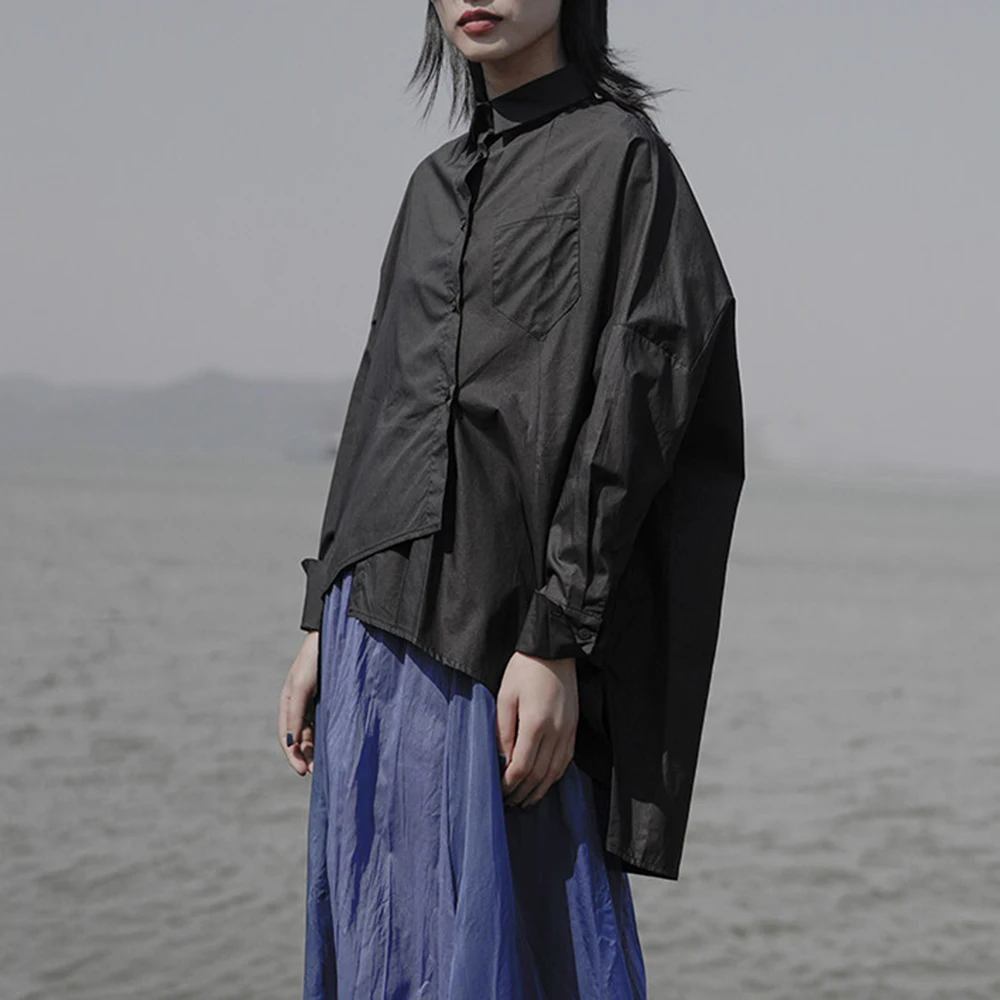 XS-5XL Summer New Unisex Long-Sleeved Asymmetrical Shirt Retro Fashion Trendy Street Loose Casual Breathable Neutral Tops
XS-5XL Summer New Unisex Long-Sleeved Asymmetrical Shirt Retro Fashion Trendy Street Loose Casual Breathable Neutral Tops