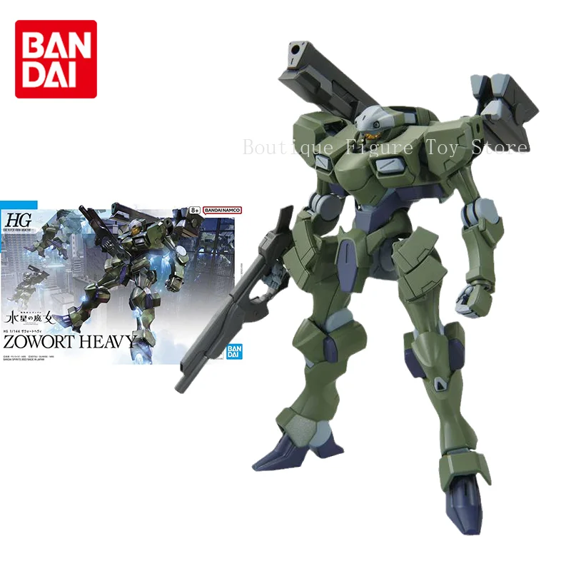 Bandai Original Gundam Model Kit Anime Figure HG 1/144 The Witch From Mercury ZOWORT HEAVY Action Figure Toys Gifts for Children
Bandai Original Gundam Model Kit Anime Figure HG 1/144 The Witch From Mercury ZOWORT HEAVY Action Figure Toys Gifts for Children