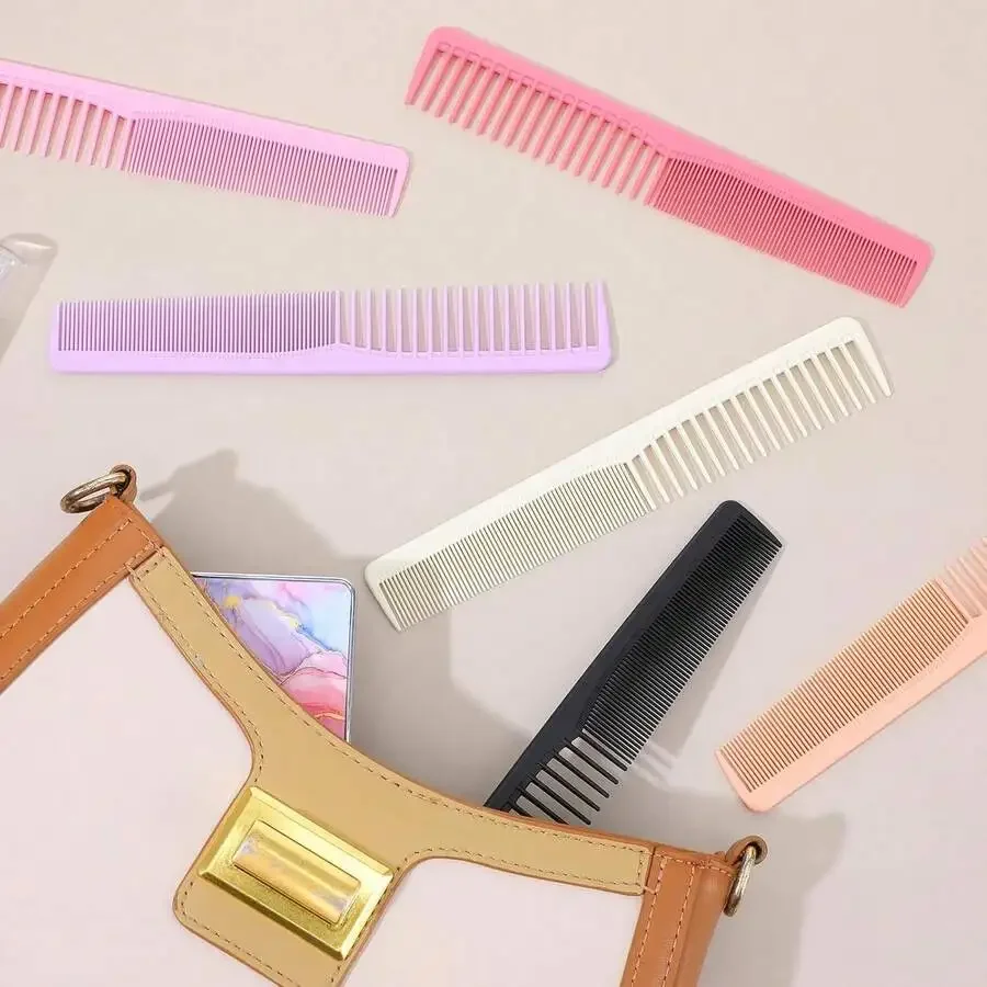 6pcs Professional Heat Resistant ABS Hair Cutting Combs For Stylist Medium And Fine Tooth
6pcs Professional Heat Resistant ABS Hair Cutting Combs For Stylist Medium And Fine Tooth