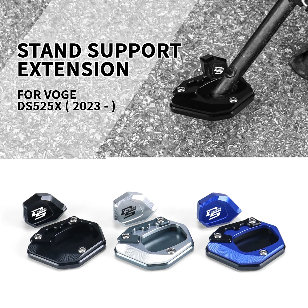 Motorcycle Accessories Kickstand Side Stand Support Extension Foot Pad Base For Voge DSX525 DS525X DS 525 X 2023-
Motorcycle Accessories Kickstand Side Stand Support Extension Foot Pad Base For Voge DSX525 DS525X DS 525 X 2023-