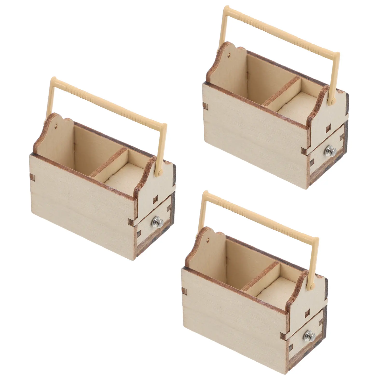 3Pcs Mini Wooden Tool Box Set Natural Pine Craft Storage Organizer for Small Tools DIY Workshop Home Office Desk Organizer
3Pcs Mini Wooden Tool Box Set Natural Pine Craft Storage Organizer for Small Tools DIY Workshop Home Office Desk Organizer