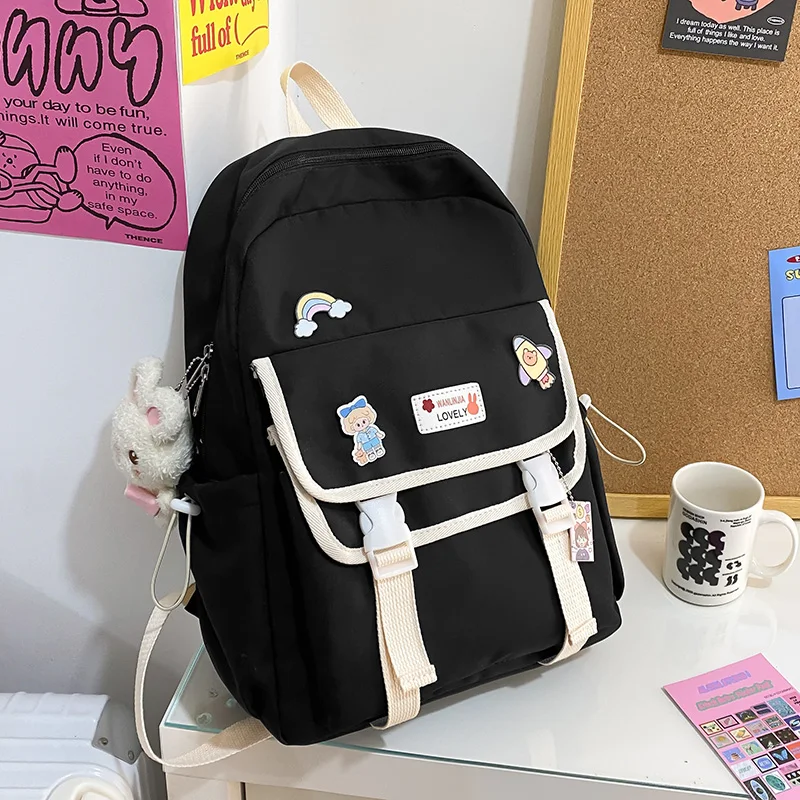 2022 Cute Women Backpacks Waterproof Multi-Pocket Nylon School Backpack for Student Female Girls Kawaii Laptop Book Pack
2022 Cute Women Backpacks Waterproof Multi-Pocket Nylon School Backpack for Student Female Girls Kawaii Laptop Book Pack