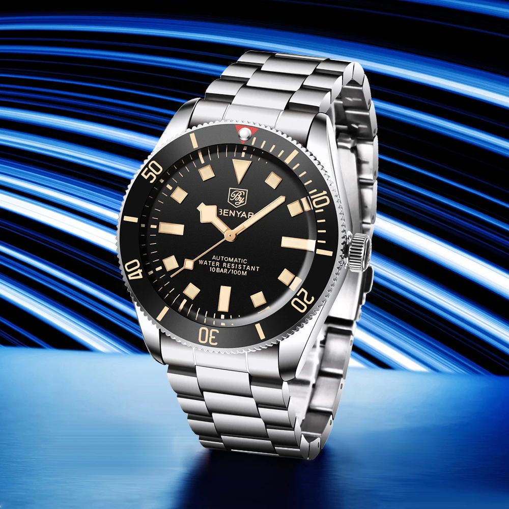 2026 BENYAR brand men's watches fashion men's mechanical watches automatic watches sports stainless steel waterproof clock reloj
2026 BENYAR brand men's watches fashion men's mechanical watches automatic watches sports stainless steel waterproof clock reloj