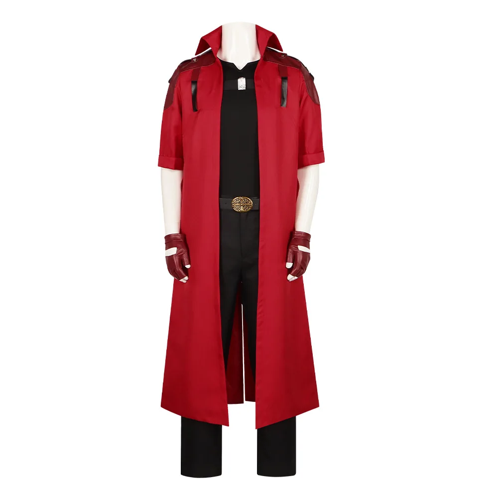 Game Devil Dante Cosplay May Cry Costume Red Windbreak Man Halloween Carnival Cosplay Dante Customized Clothes
Game Devil Dante Cosplay May Cry Costume Red Windbreak Man Halloween Carnival Cosplay Dante Customized Clothes