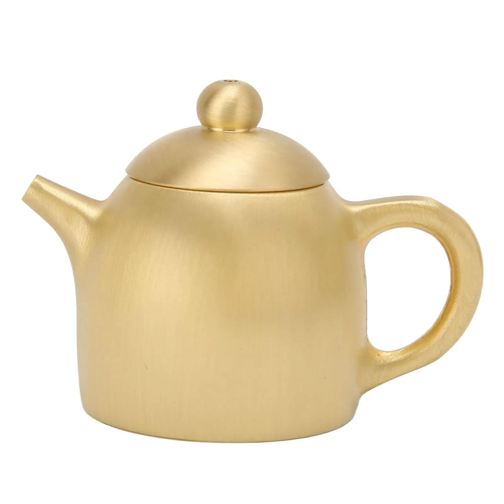 Mini Teapot Shape Ornament - Portable Retro Brass Decor for Desktop, for living Room & for study
Mini Teapot Shape Ornament - Portable Retro Brass Decor for Desktop, for living Room & for study