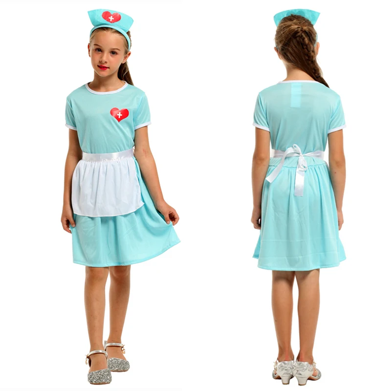 Girl Style Doctor And Nurse Uniforms Role-playing Costumes Family Games Gorgeous Children's Fun Holiday Party Costumes
Girl Style Doctor And Nurse Uniforms Role-playing Costumes Family Games Gorgeous Children's Fun Holiday Party Costumes