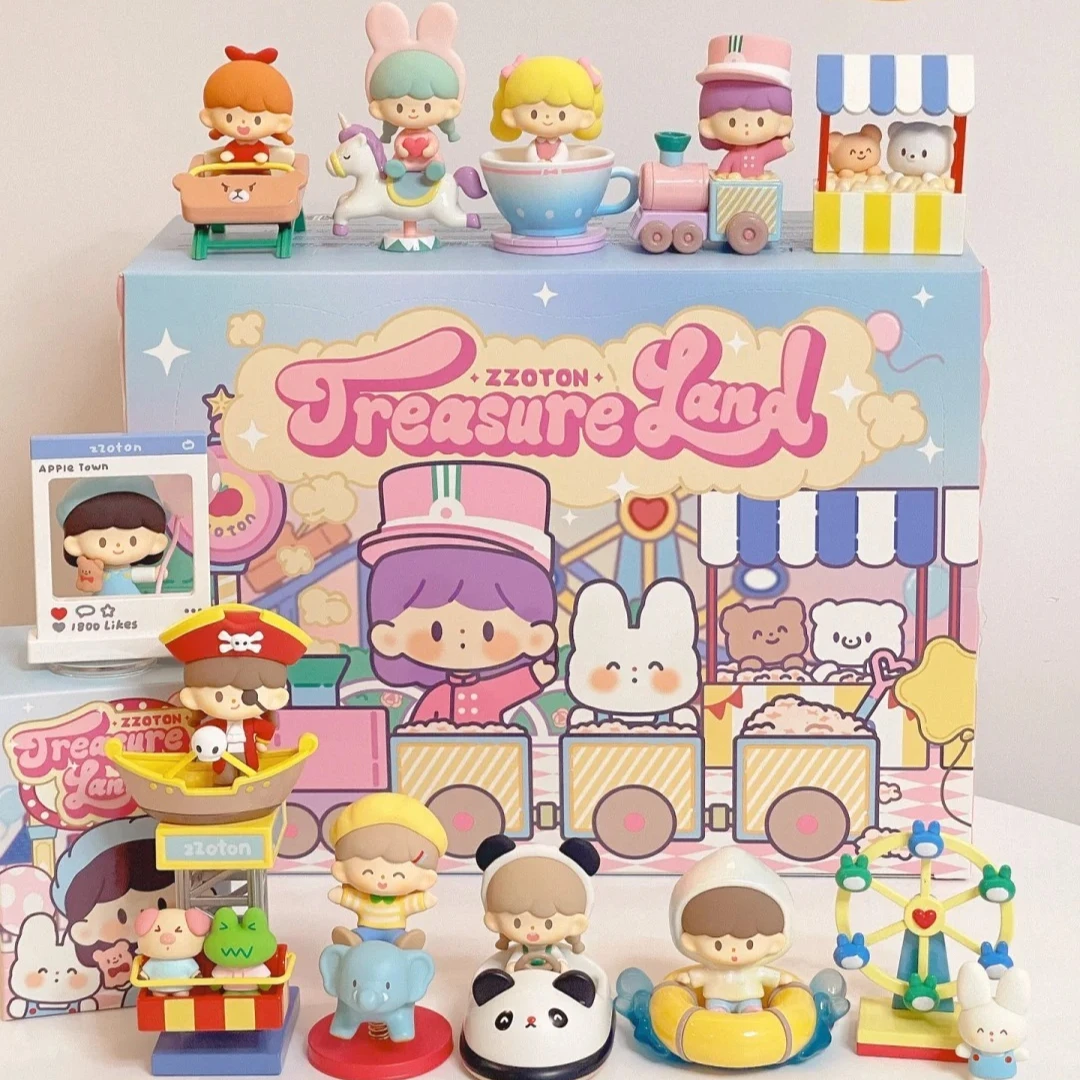 F.un Zzoton Treasure Land Series слепая коробка Mystery Box Guess Bag милые аниме-фигурки украшения коллекция кукол модель подарки игрушки
F.un Zzoton Treasure Land Series слепая коробка Mystery Box Guess Bag милые аниме-фигурки украшения коллекция кукол модель подарки игрушки