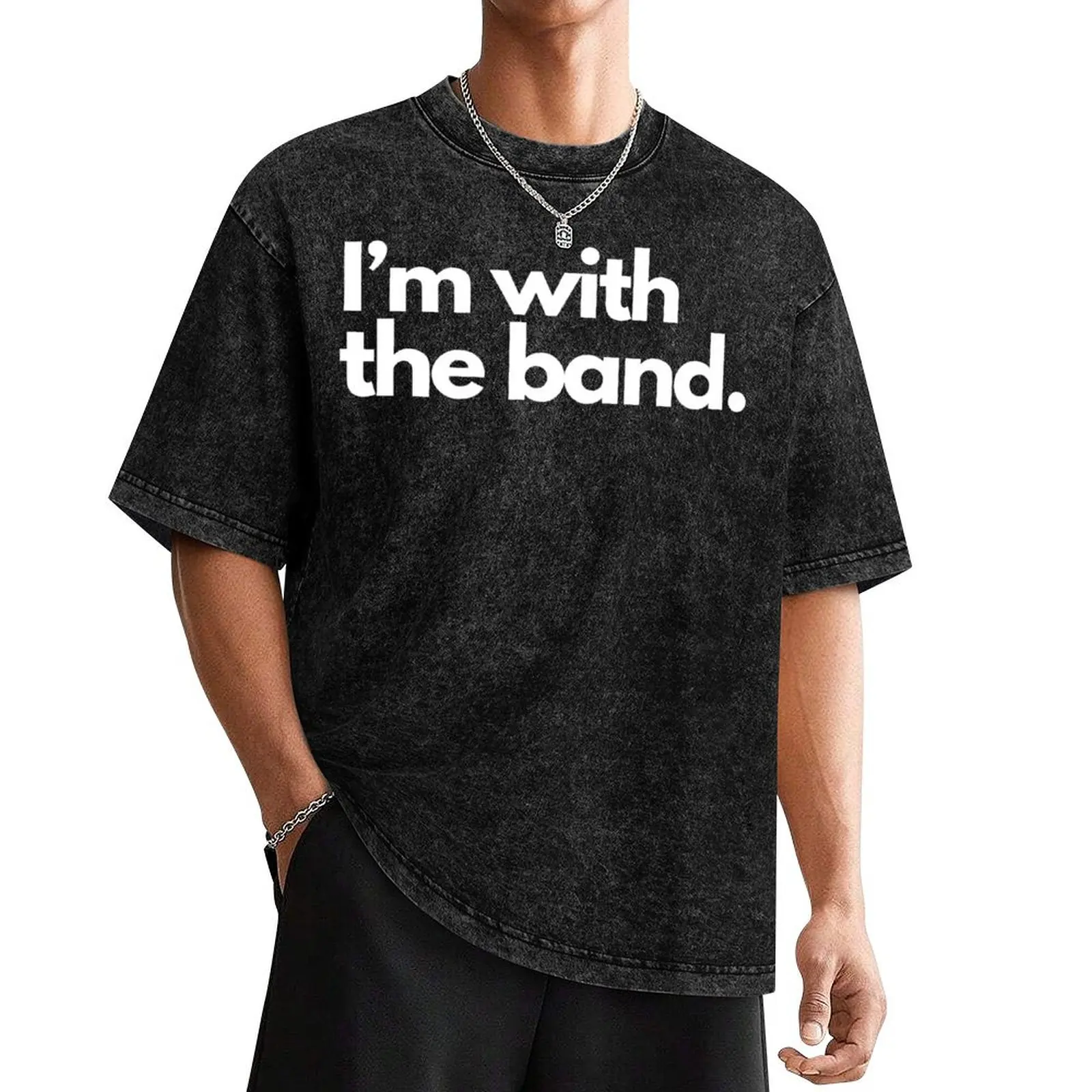 I’m with the band T-Shirt blue lock anime stuff oversized t shirt plain Men's t-shirt
I’m with the band T-Shirt blue lock anime stuff oversized t shirt plain Men's t-shirt