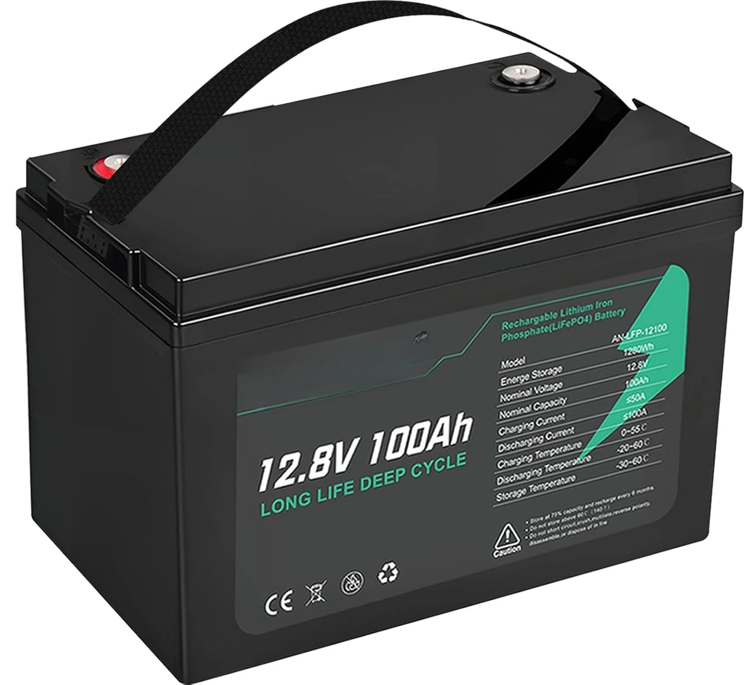 Литиевая батарея LiFePO4 12В 100Ач, до 15000 глубоких циклов, защита от низких температур, идеально подходит для автодомов, морского применения, троллинга, индивидуальная настройка
Литиевая батарея LiFePO4 12В 100Ач, до 15000 глубоких циклов, защита от низких температур, идеально подходит для автодомов, морского применения, троллинга, индивидуальная настройка