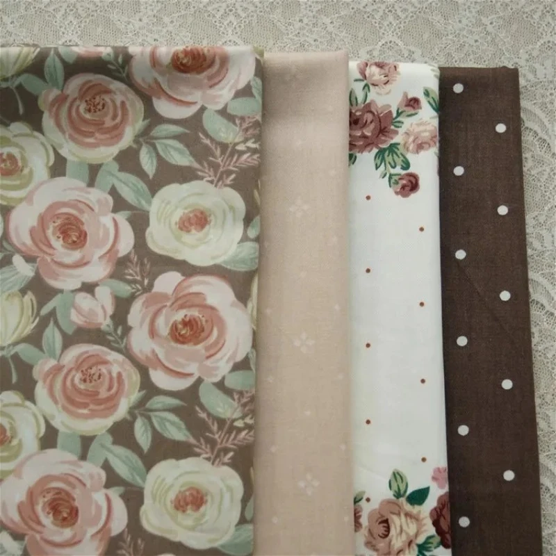 160x50cm Chocolate Rose Twill Pure Cotton Fabric for Children's Clothing Dresses and Western Clothing Fabrics
160x50cm Chocolate Rose Twill Pure Cotton Fabric for Children's Clothing Dresses and Western Clothing Fabrics