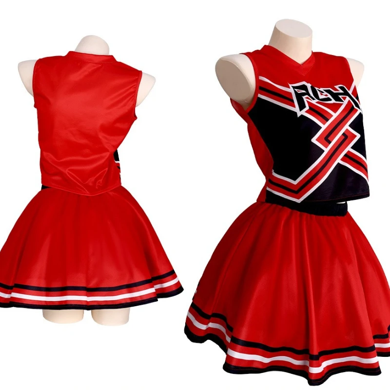 Гламурный костюм для косплея для девочек, униформа черлидинга в кампусе, костюм для выступлений
Гламурный костюм для косплея для девочек, униформа черлидинга в кампусе, костюм для выступлений