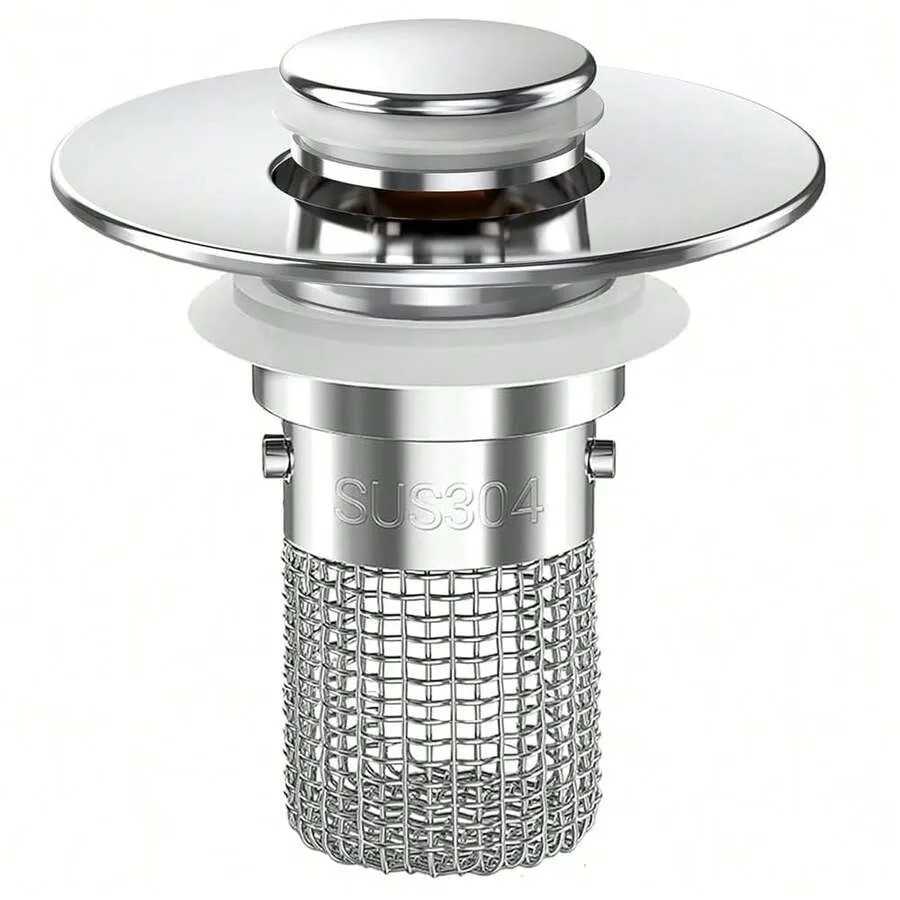 Sink Stopper Hair Catcher, -Up Sink Drain Strainer With Removable Stainless Steel Strainer Basket Hair Catcher, Bathroom Sink S
Sink Stopper Hair Catcher, -Up Sink Drain Strainer With Removable Stainless Steel Strainer Basket Hair Catcher, Bathroom Sink S