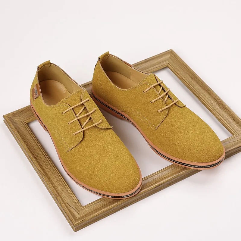 New Men Casual Shoes with Frosted Exquisite Handmade Stitching Dry Anti Slip Wear-resistant Fashionable Trendy Plus Size Shoes
New Men Casual Shoes with Frosted Exquisite Handmade Stitching Dry Anti Slip Wear-resistant Fashionable Trendy Plus Size Shoes