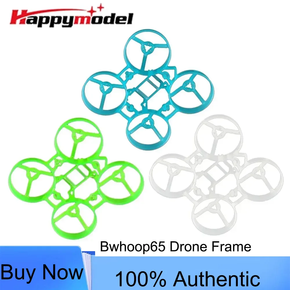 HappyModel Bwhoop65 65mm Micro Drone Frame Kit 3.1g for 31mm Props & 26x26mm FC Tiny Whoop Racing Freestyle FPV Drone
HappyModel Bwhoop65 65mm Micro Drone Frame Kit 3.1g for 31mm Props & 26x26mm FC Tiny Whoop Racing Freestyle FPV Drone