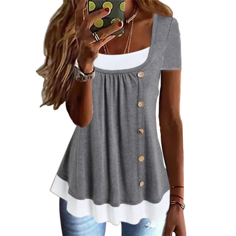Vintage Tshirt Y2k Tops Shirts for Women Clothes Women Clothing Fashion Casual Elegant Streetwear Summer Comfortable New Tees
Vintage Tshirt Y2k Tops Shirts for Women Clothes Women Clothing Fashion Casual Elegant Streetwear Summer Comfortable New Tees