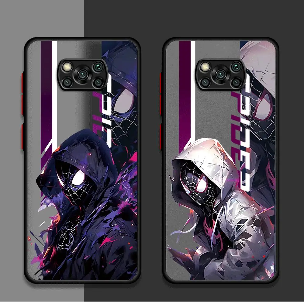 Marvel Spiderman cool Phone Case for Xiaomi Poco X4 GT M5 C40 X3 X4Pro 5G X3 NFC X3 Pro F3 M5s X5Pro 5G Armor Cover
Marvel Spiderman cool Phone Case for Xiaomi Poco X4 GT M5 C40 X3 X4Pro 5G X3 NFC X3 Pro F3 M5s X5Pro 5G Armor Cover