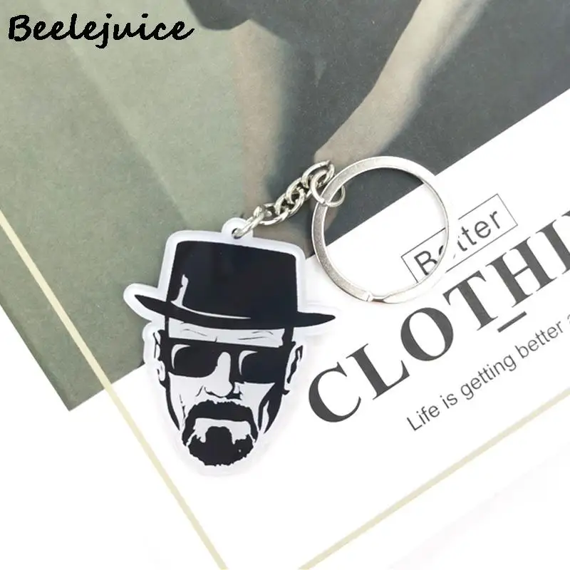 Breaking Bad Anime Acrylic Pendant Keychains Holder Cool Cartoon Figures Keyrings Cosplay Jewelry Gifts Id Badge Holder
Breaking Bad Anime Acrylic Pendant Keychains Holder Cool Cartoon Figures Keyrings Cosplay Jewelry Gifts Id Badge Holder