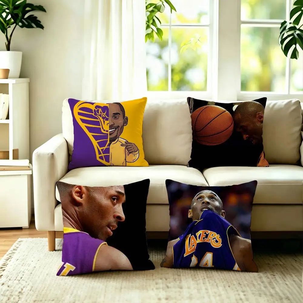 Basketball Superstar Kobe Bryant Pillow Case Square Double-Sided Sofa Cushion Cover Bedroom Bedside Pillow
Basketball Superstar Kobe Bryant Pillow Case Square Double-Sided Sofa Cushion Cover Bedroom Bedside Pillow