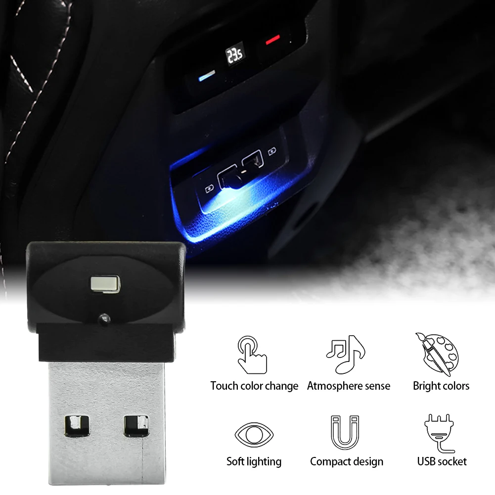Мини-USB автомобильный светильник для ног ПК, авто интерьер, 7 цветов, RGB светодиодный атмосферный светильник, декоративная лампа Plug and Play, аварийное освещение
Мини-USB автомобильный светильник для ног ПК, авто интерьер, 7 цветов, RGB светодиодный атмосферный светильник, декоративная лампа Plug and Play, аварийное освещение