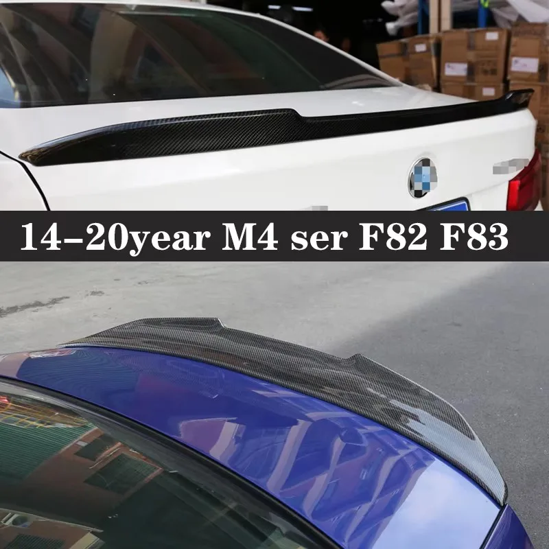 For BMW M4 F82 F83 2014-2020 Carbon Fiber Spoiler Shunt Rear Tail fins Duckbill Car Wing Retrofit the rear wing Upgrade body kit
For BMW M4 F82 F83 2014-2020 Carbon Fiber Spoiler Shunt Rear Tail fins Duckbill Car Wing Retrofit the rear wing Upgrade body kit