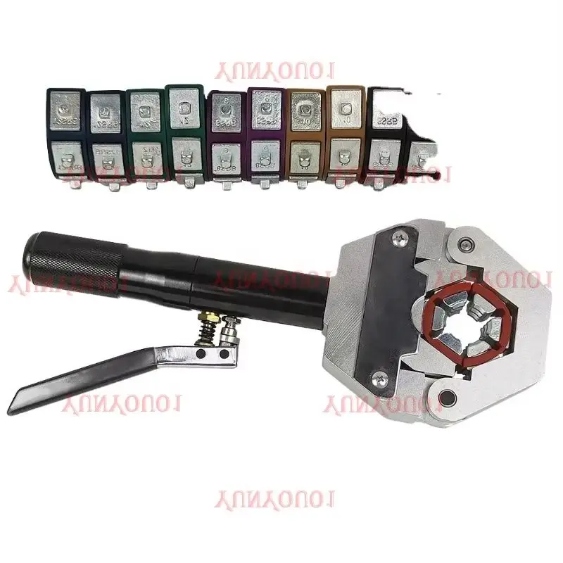 AAAAA FS-7842 A/C Hose Crimper Kit AC Hose Crimping Tool Manual Handheld Hydraulic Car Repair A/C Hose Crimping Tool
AAAAA FS-7842 A/C Hose Crimper Kit AC Hose Crimping Tool Manual Handheld Hydraulic Car Repair A/C Hose Crimping Tool
