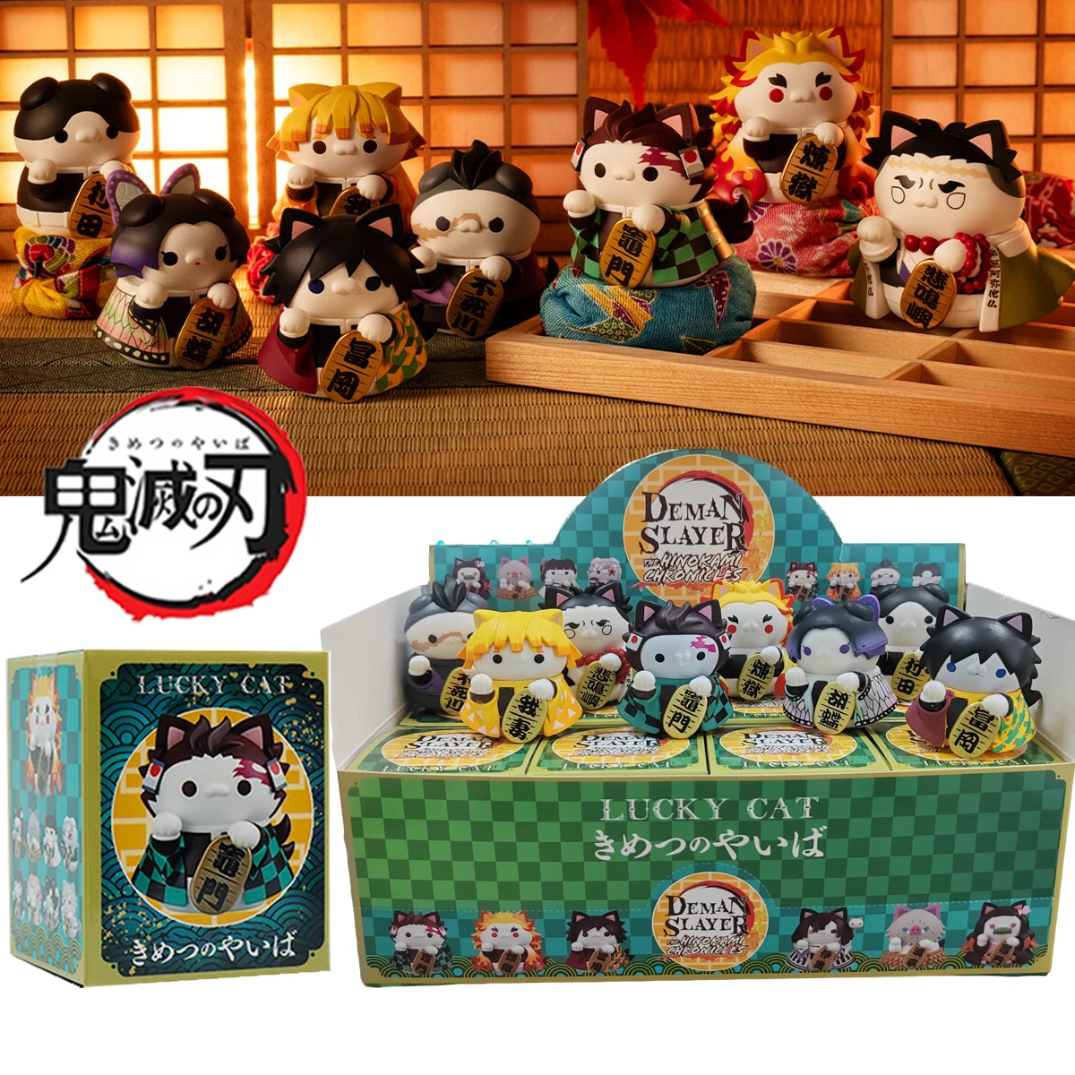 1-8pcs NEW Demon Slayer Anime Figure Kimetsu No Yaiba Meow Cat Series Tanjiro Nidouzi Inosuke Zenizu Figurine Model Doll Gift
1-8pcs NEW Demon Slayer Anime Figure Kimetsu No Yaiba Meow Cat Series Tanjiro Nidouzi Inosuke Zenizu Figurine Model Doll Gift