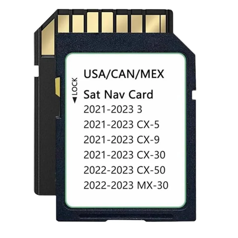 TD2K66EZ1B Upgraded Navigation SD Card for 2021-2023 3 / CX5 / CX9 Car GPS Navigation System for USA/CAN/MEX Maps
TD2K66EZ1B Upgraded Navigation SD Card for 2021-2023 3 / CX5 / CX9 Car GPS Navigation System for USA/CAN/MEX Maps