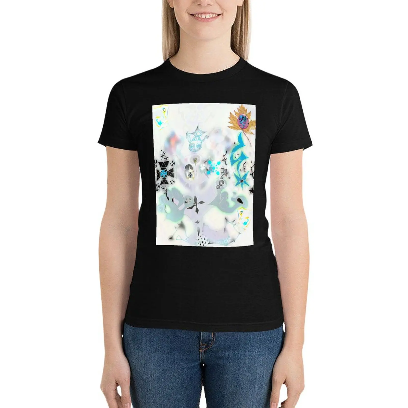 Benjamin Reichwald / Bladee EEX painting HD T-Shirt cute clothes korean fashion tops Women clothing
Benjamin Reichwald / Bladee EEX painting HD T-Shirt cute clothes korean fashion tops Women clothing