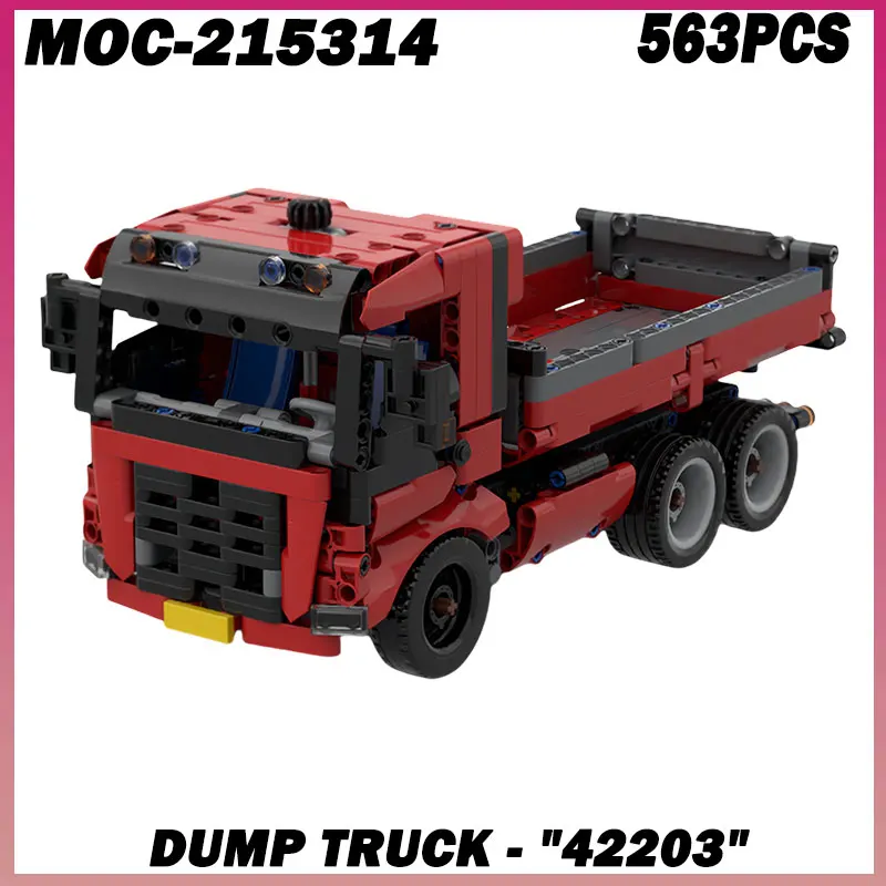 563PCS MOC-215314 Dump Truck Building Block Traffic City Vehicles Technology Assembled Toy Children's Gift Car loadi
563PCS MOC-215314 Dump Truck Building Block Traffic City Vehicles Technology Assembled Toy Children's Gift Car loadi