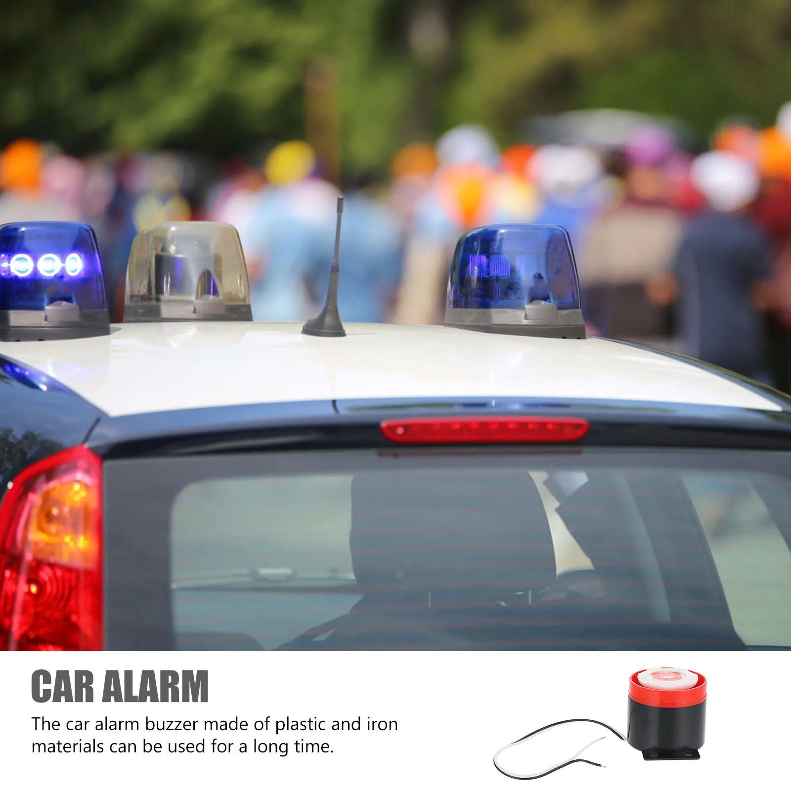Car Alarm Buzzer Plastic Iron Lightweight Portable Low Power Consumption Backup Beeper Siren Anti Theft Reverse Alert Sound Auto
Car Alarm Buzzer Plastic Iron Lightweight Portable Low Power Consumption Backup Beeper Siren Anti Theft Reverse Alert Sound Auto